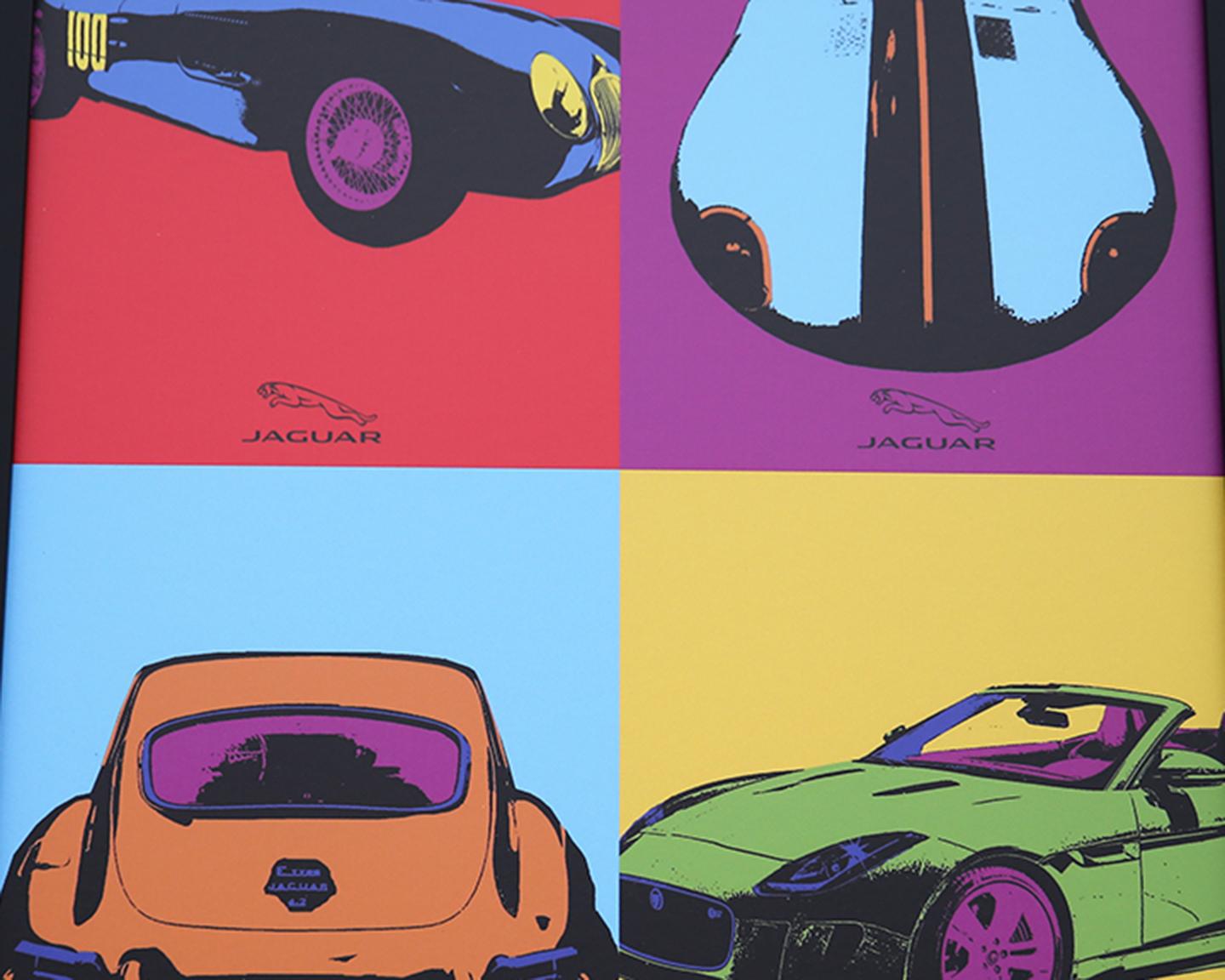 Jaguar ist nicht nur ein Auto, sondern auch eine Lifestyle Marke und in jeder Hinsicht auch Kunst für die Augen