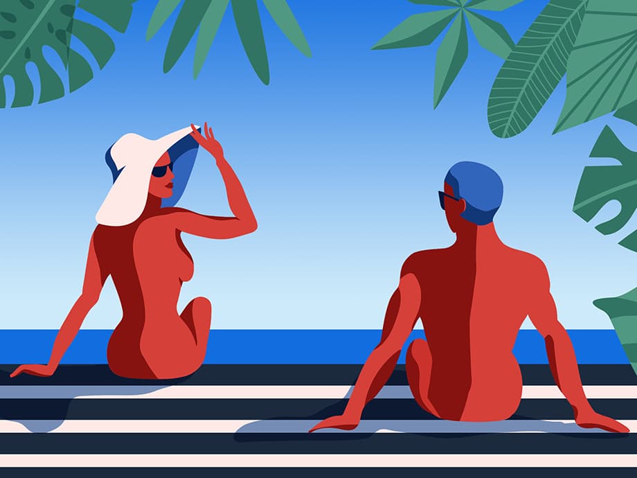 Reise zu Mexikos Nudistenfestival