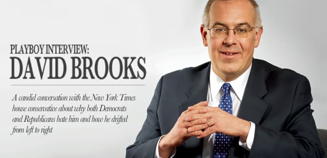 Playboy-Interview: David Brooks