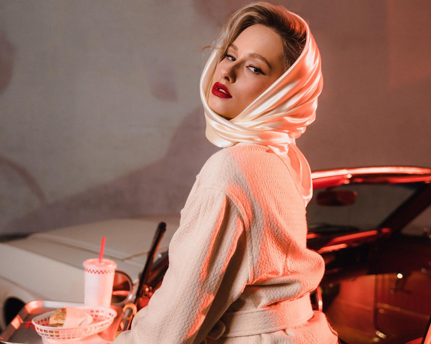 Playboy Muses (Polina in Private Screening): Head to the movies with Polina in this brand new pictorial from the photographer, Madeline Northway. On the set of a private garage screening, Polina poses with a beautiful vintage car as the camera snaps away. Get to know Polina better, right here!