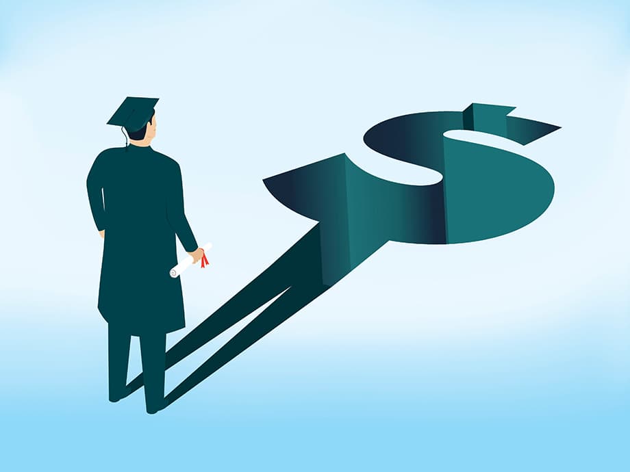 Die größten Fehler, die Sie mit Ihrer Studentenverschuldung machen