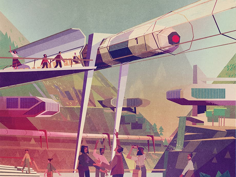 Hyperloop und ein Hassverbrechen: Zwei Geschichten über amerikanische Innovation und Einwanderung