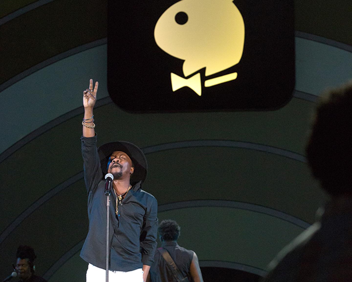 Soul- und R'n'B von und mit Anthony Hamilton auf dem 40. Playboy Jazz Festival 2018 in Los Angeles