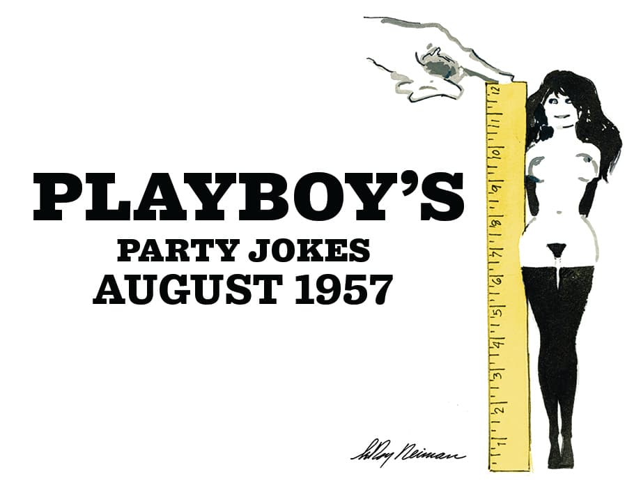 Party-Witze: August 1957