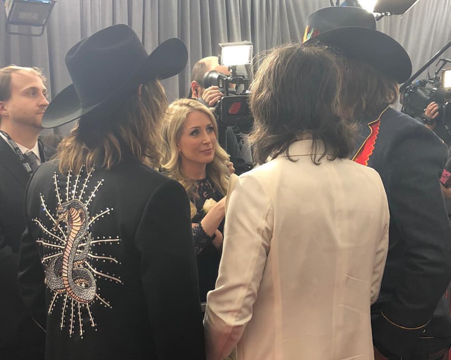 Nur weil die Jungs von hinten zu sehen sind, ist ihre Musik...