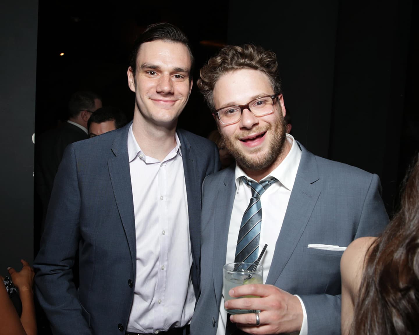 Cooper Hefner und Seth Rogen bei der Filmpremiere von This is the...
