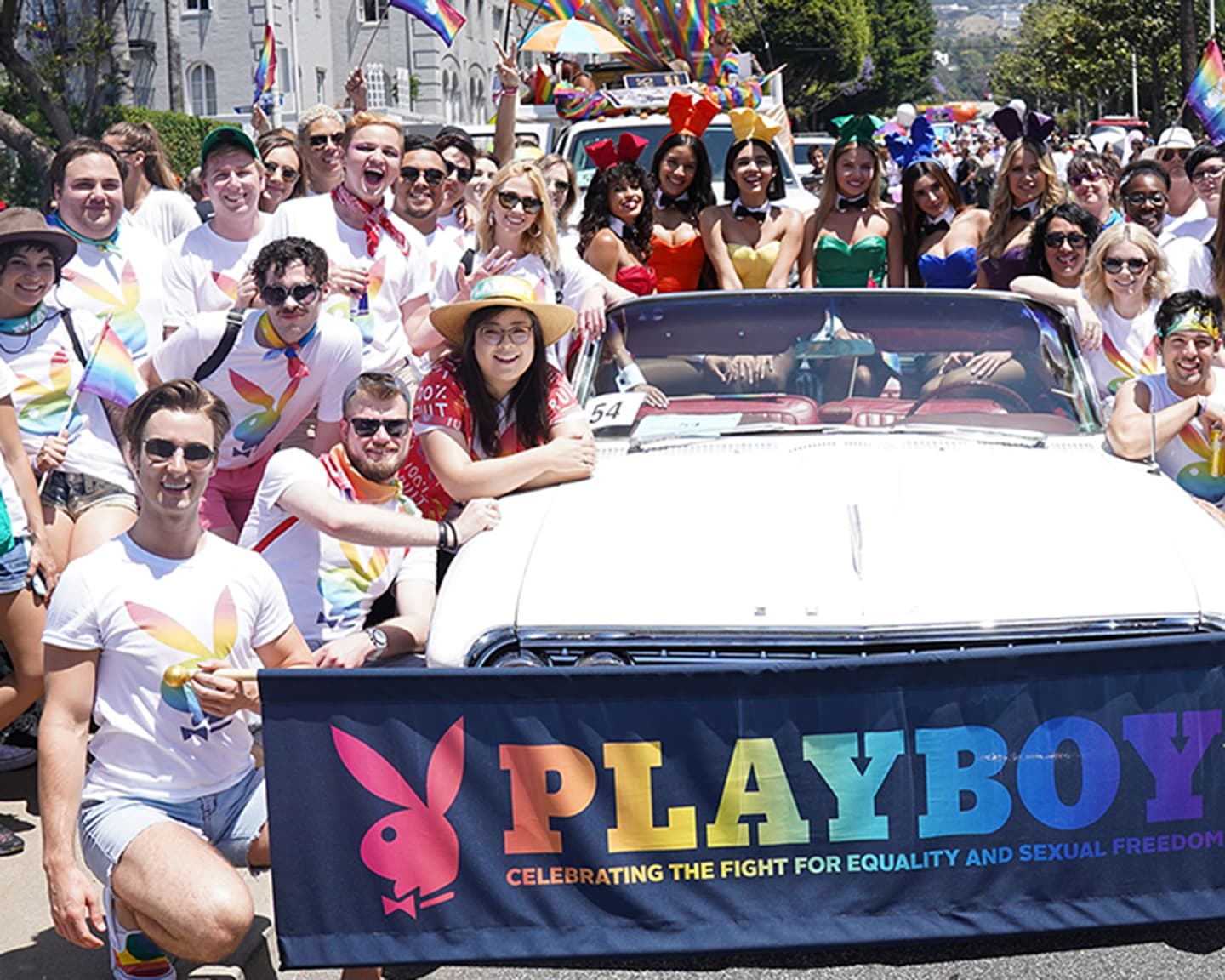 Playboy und die Pride Parade 2018 in Los Angeles: Gemeinsam für Gleichberechtigung,...