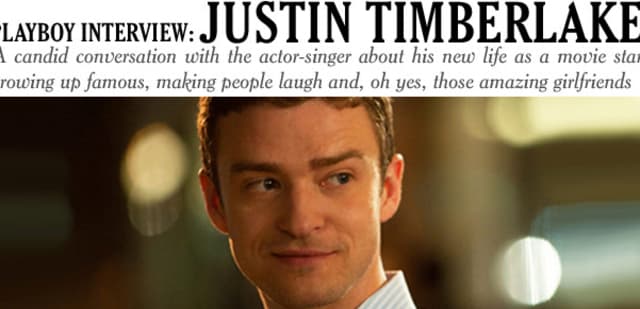 Playboy-Interview: Justin Timberlake