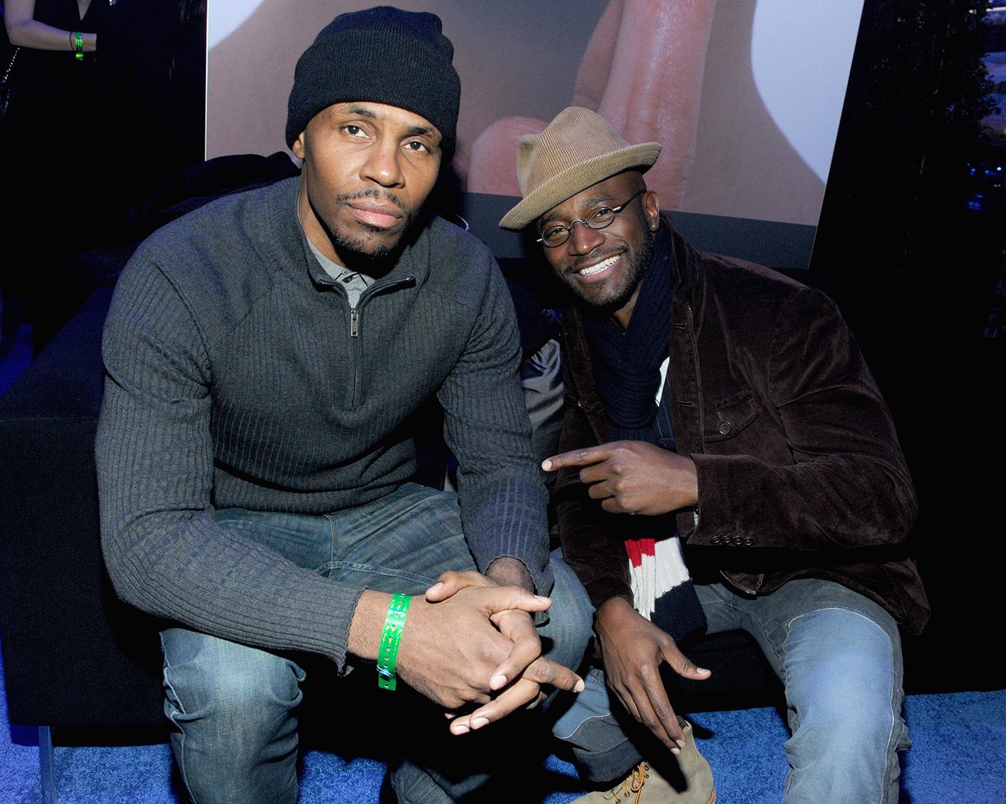 Das Super Bowl Wochenende wird nochmal härter & krasser durch die 60 Jahr Party von Playboy und jeder hier will dabei sein, wie z.B. Schauspieler Taye Diggs (rechts)