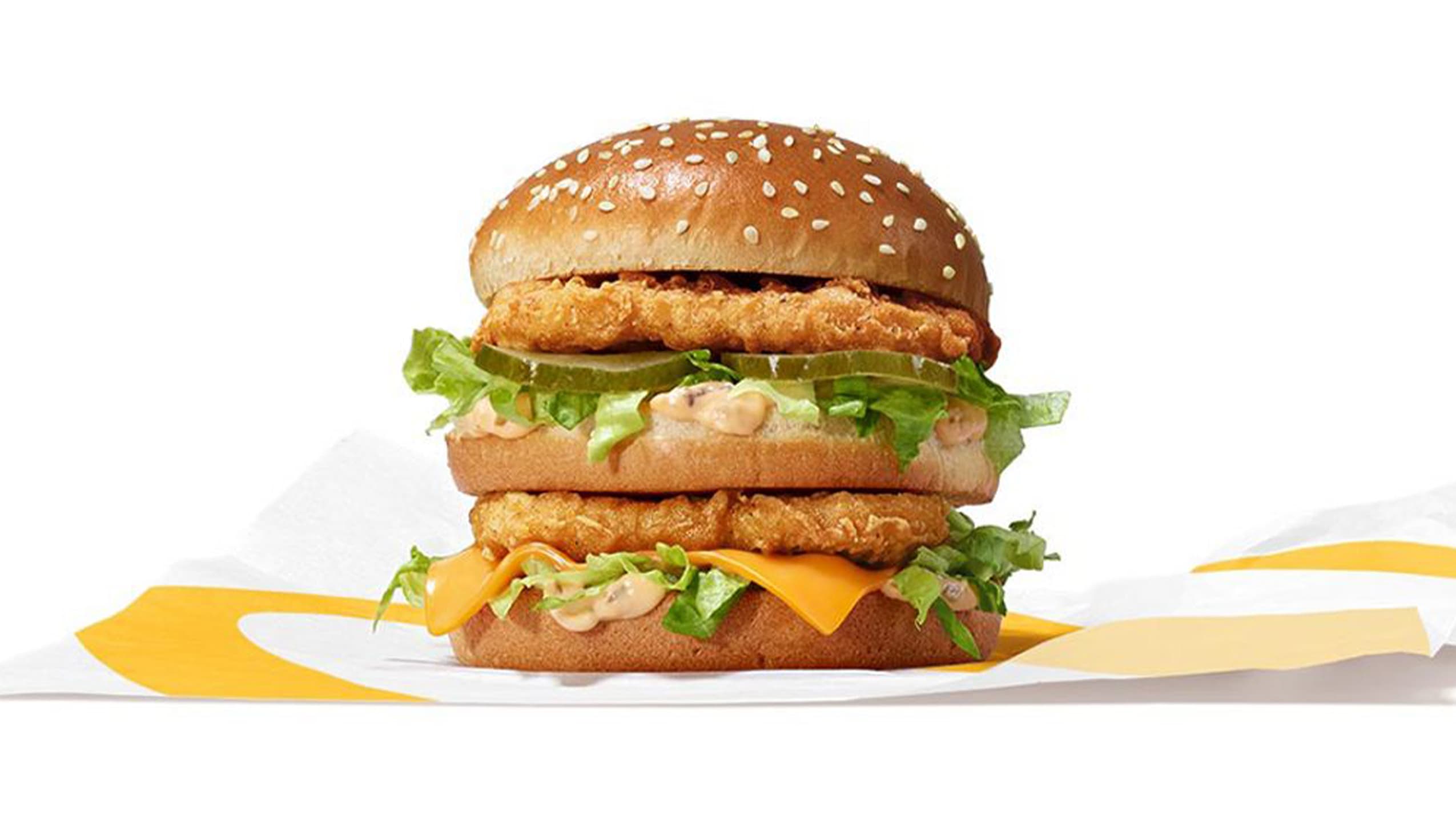 Der Chicken Big Mac ist die frittierte Sache, von der Sie nie...