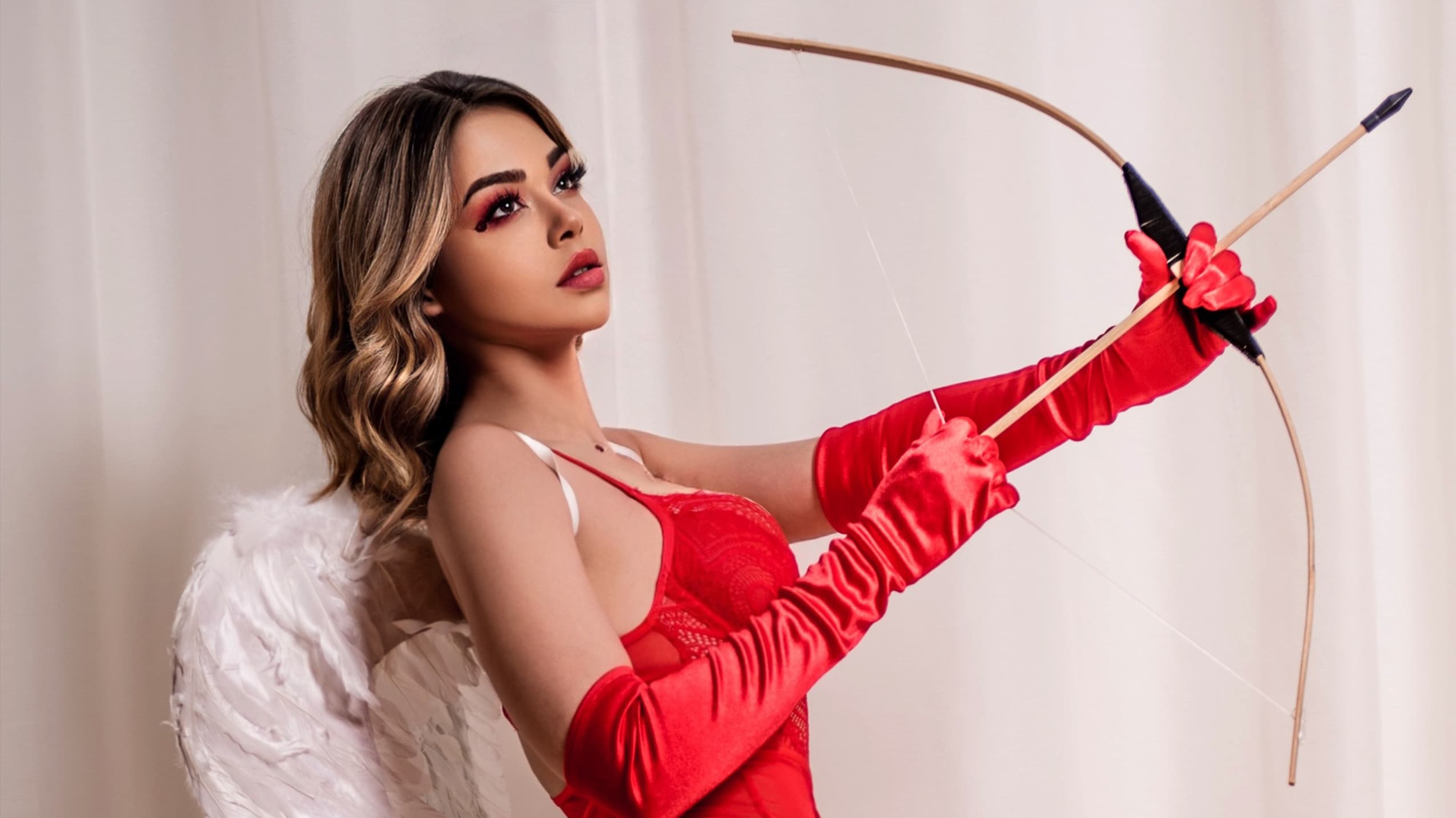 Wie Drew Catherine ihren Valentinsschwarm verwöhnt