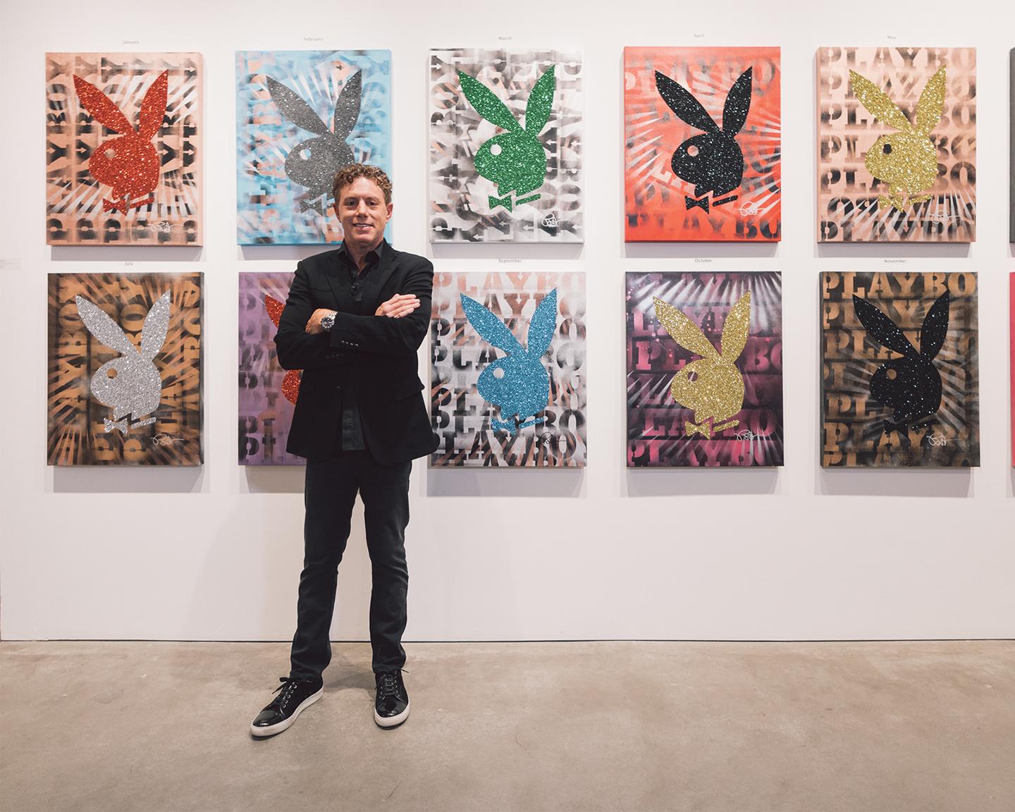 Die Marke und der Stil von Playboy ist auch in der Kunst & Kultur Szene angekommen, gar kein Zweifel