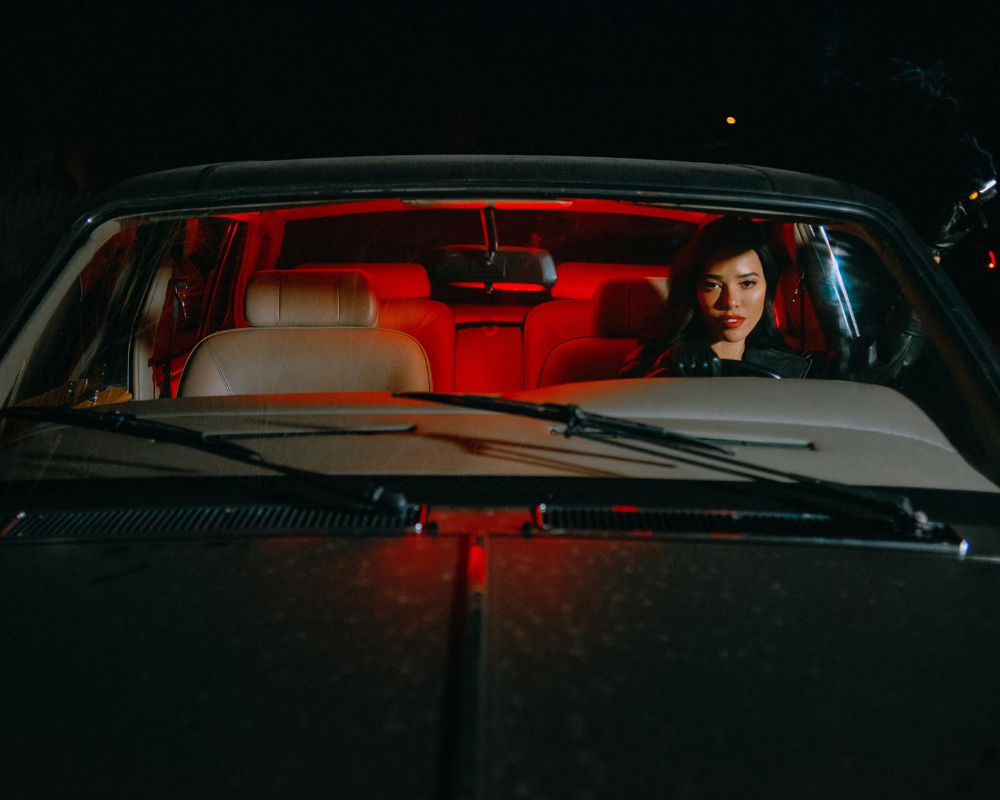 Playboy Muses (Lily Andrews in Late Night Ride): Up for a late-night drive with Lily Andrews? Get on the road with her in this dark and ultra-sexy pictorial shot by the photographer, Tina Louise. Dressed in all black leather, Lily pulls over for her close-up. Make sure to check out all of Lily Andrews’ pictorials right here.