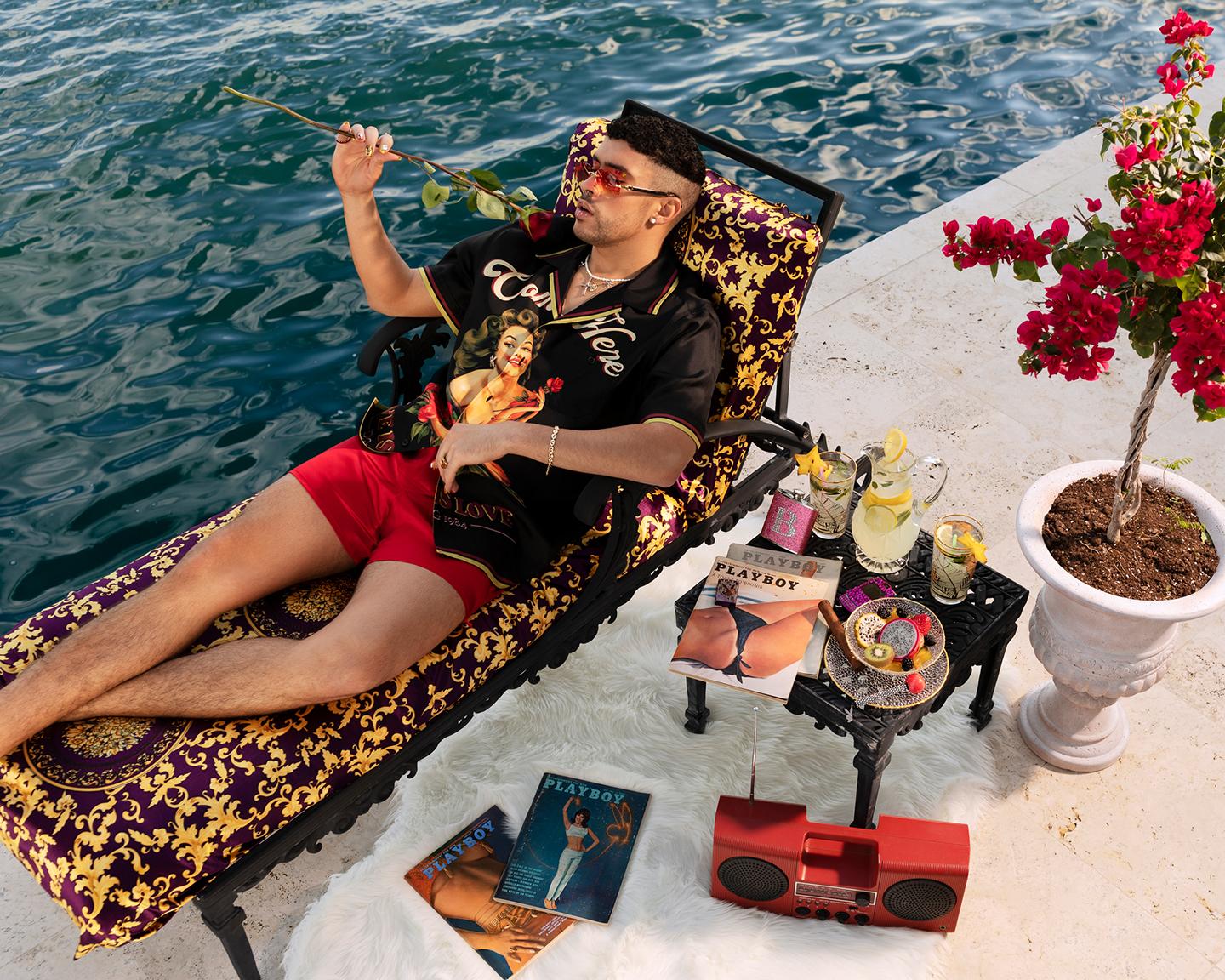 Playboy Music (Bad Bunny Is Not Playing God) : He’s solidified his place in the Latin hip-hop pantheon while subverting the genre’s machismo via his inclusive sound, message and look. But beneath Bad Bunny’s trap-god exterior, the 26-year-old from Puerto Rico is just trying to get it right