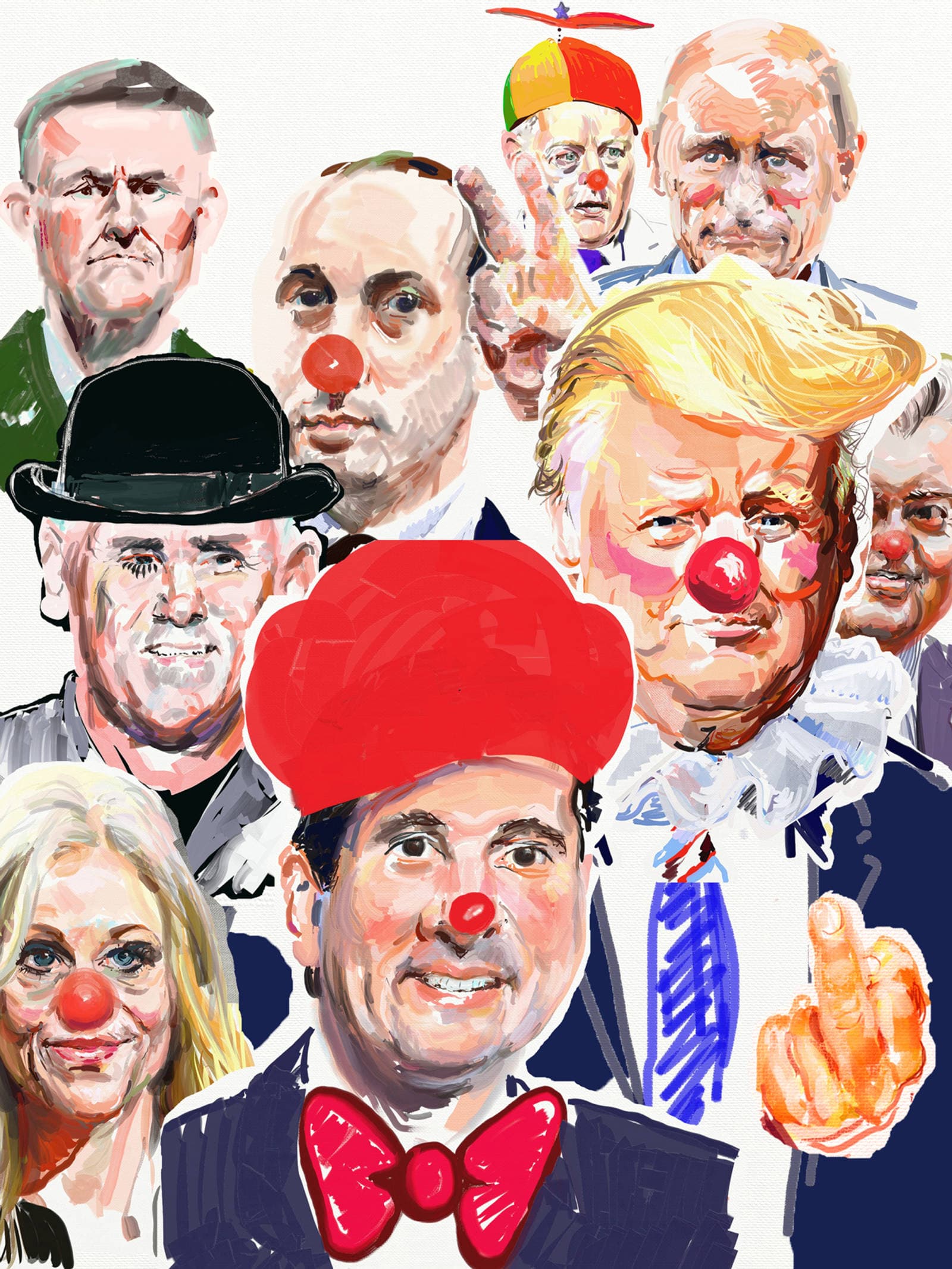 Der legendäre Künstler Eric Fischl malt Pools und Politik