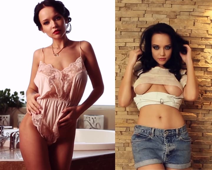 Playboy International (Angie): Das ukrainische Top-Model Angie nimmt erst ein heißes Bad...