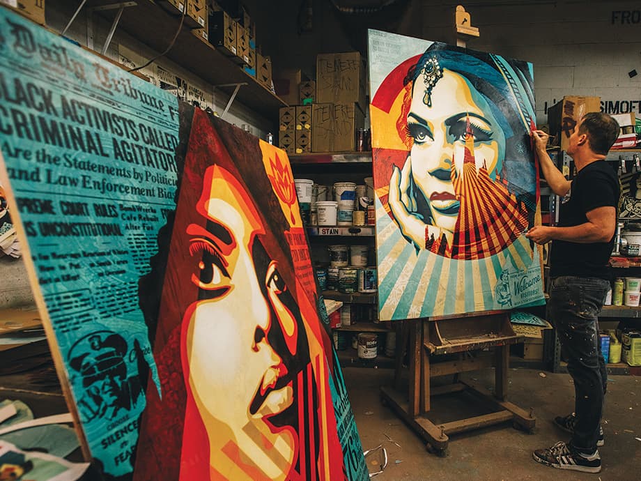 Schadensbegrenzung: Der Künstler Shepard Fairey