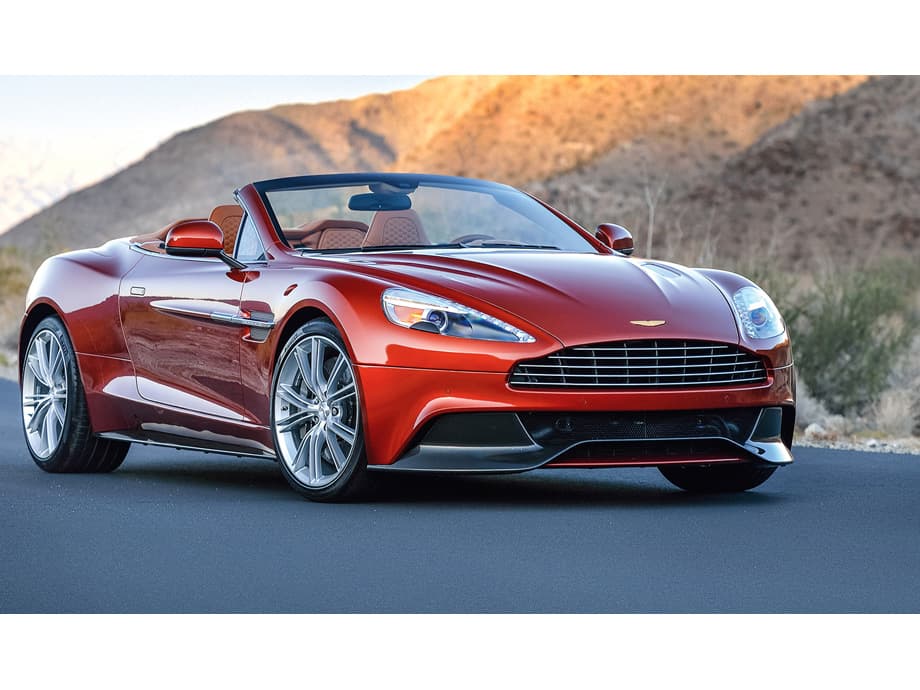 Der Vanquish Volante von Aston Martin ist ein moderner Klassiker zum Sterben...