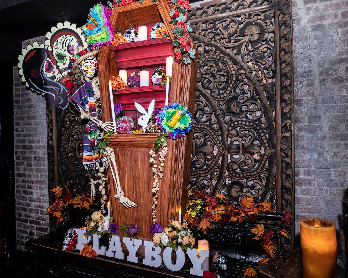 In Las Vegas herrschen dank Playboy im November 2018 mexikanische Totentänze, denn...