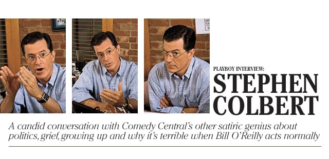 Playboy-Interview: Stephen Colbert