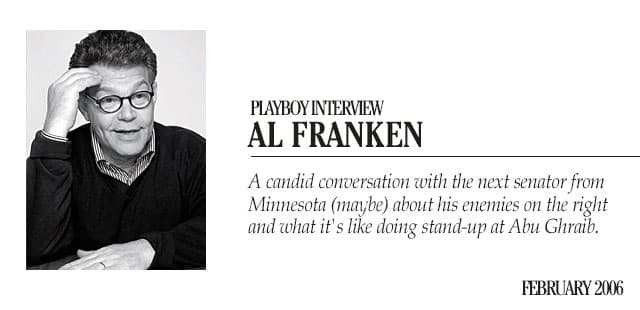 Playboy-Interview: Al Franken
