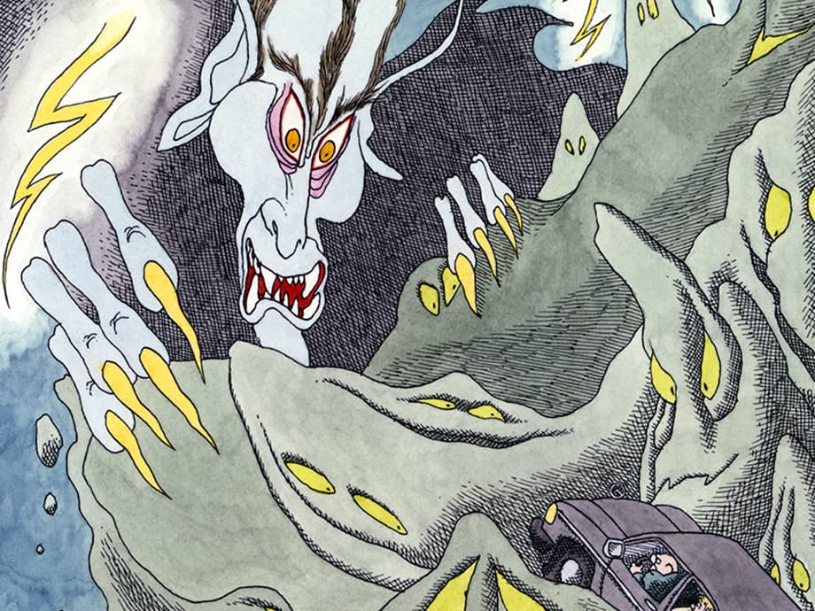 Dracula-Land: Ein Reisebericht über Transsylvanien von Gahan Wilson