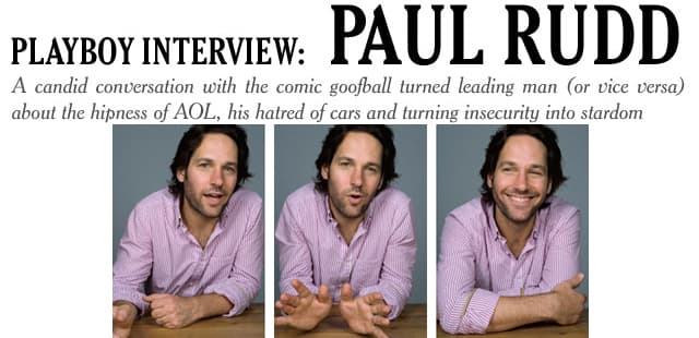 Playboy-Interview: Paul Rudd