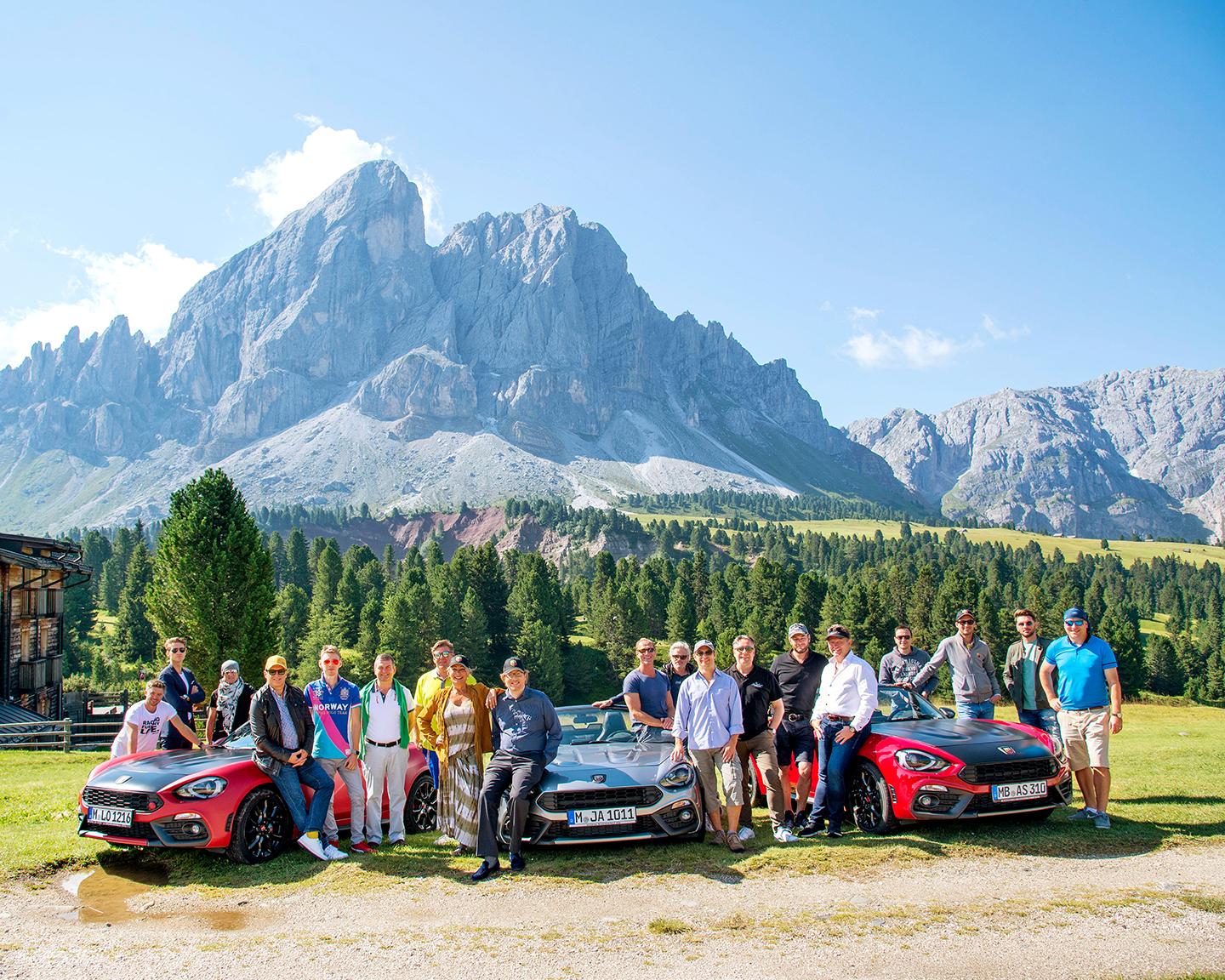 Man sieht sofort, dass Südtirol und das Playboy Gentlemens Weekend 2018 phantastisch zusammenpassen
