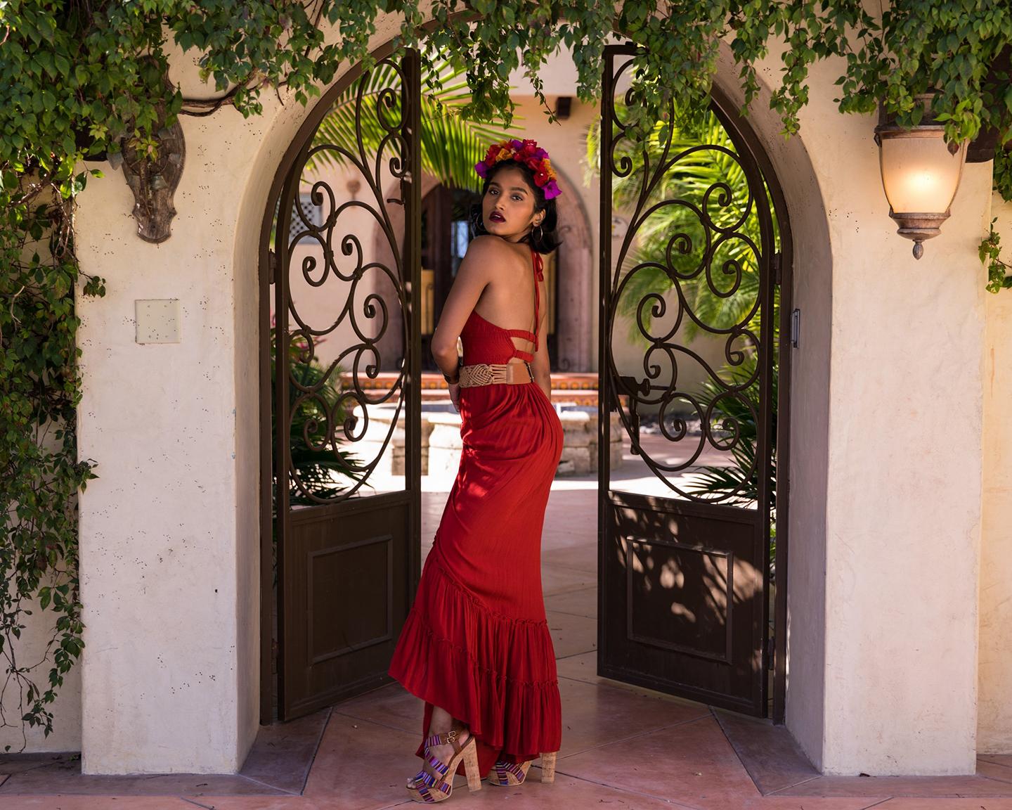 Playboy Muse (Angel Constance in Bright Blooming): Angel Constance will charm you in this colorful and sexy pictorial from the photographer, Cassandra Keyes for the month of July.