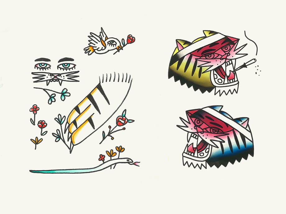 Die surreale Welt des Tattoo-Künstlers Knarly Gav