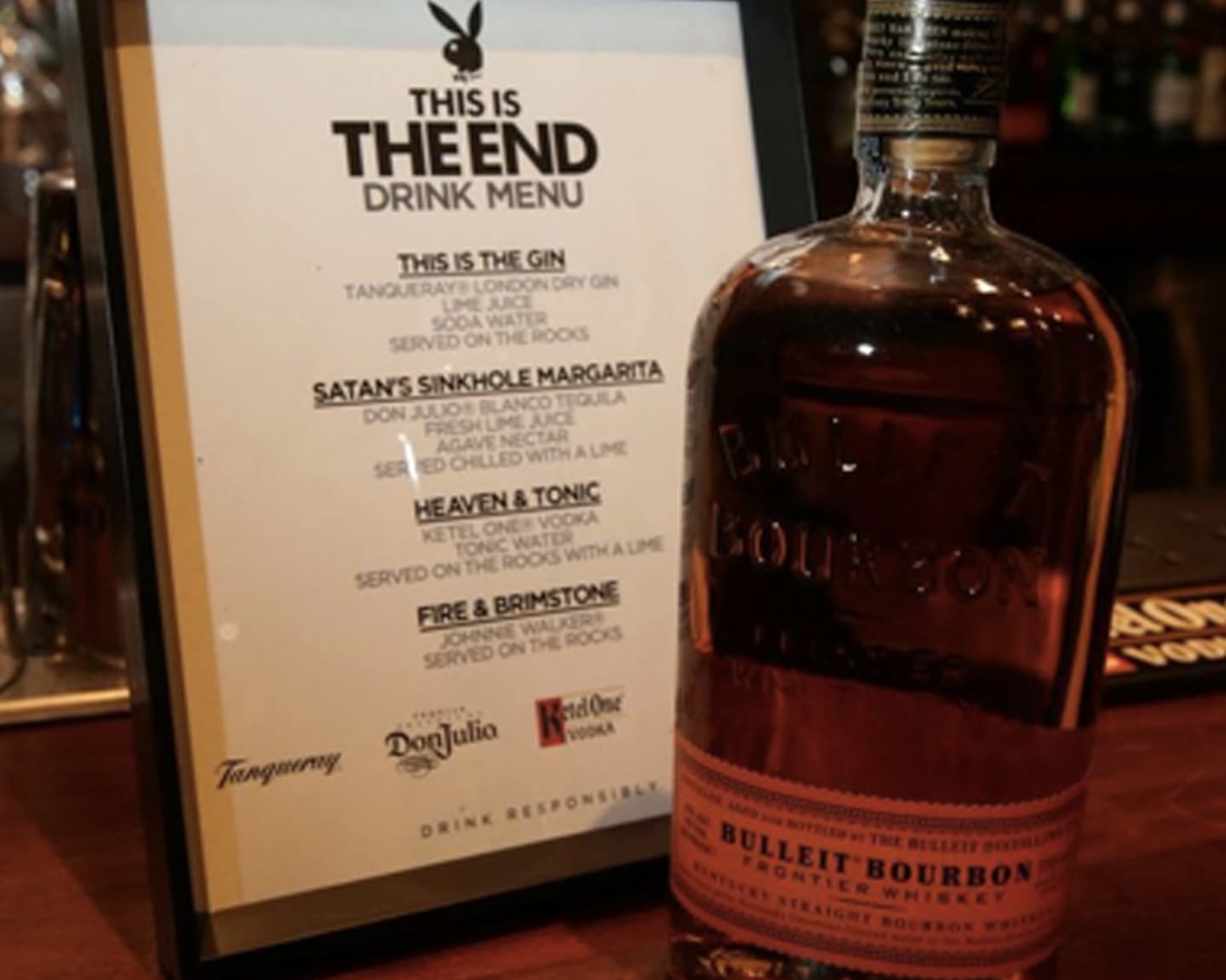 Bei der Premiere von This is the End sind die apokalyptischen Drinks...