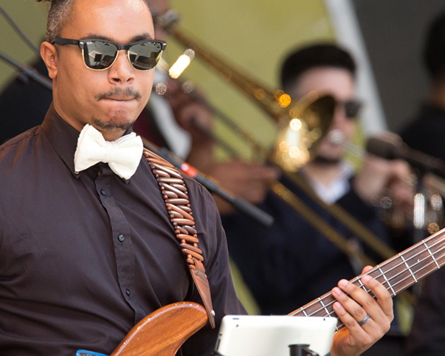Mit der Band Parlor Social beim Playboy Jazz Festival 2018 in Los Angeles