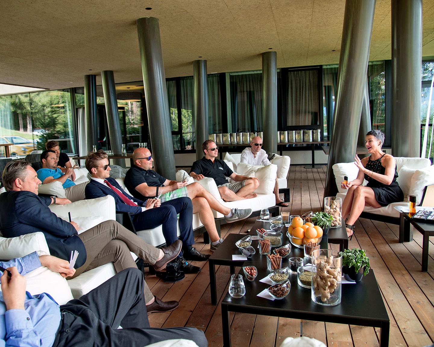 Beim Playboy Gentlemens Weekend gibt es nicht nur viel zu sehen und zu erleben, sondern auch zu vielfältigsten Themen was zu lernen
