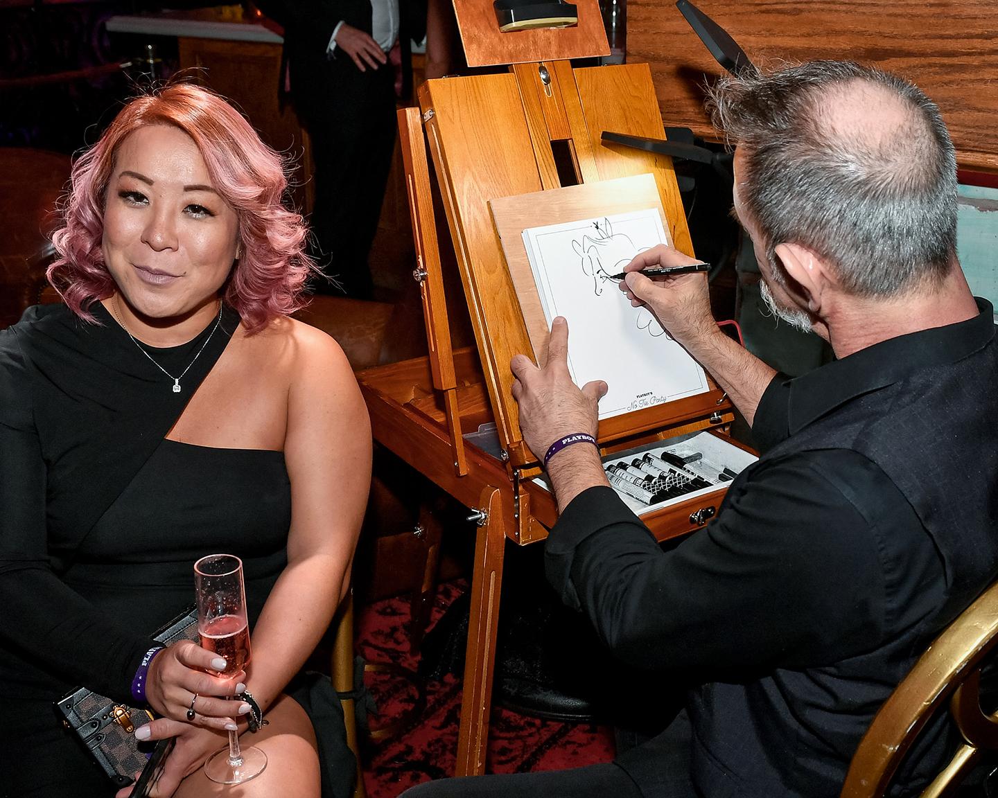 Auf der Playboy White House Correspondents' Dinner in Washington dürfen Karikaturisten nicht fehlen, heute machen sie das Geschäft ihres Lebens!