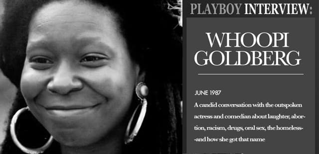 Playboy-Interview: Whoopi Goldberg (1988)