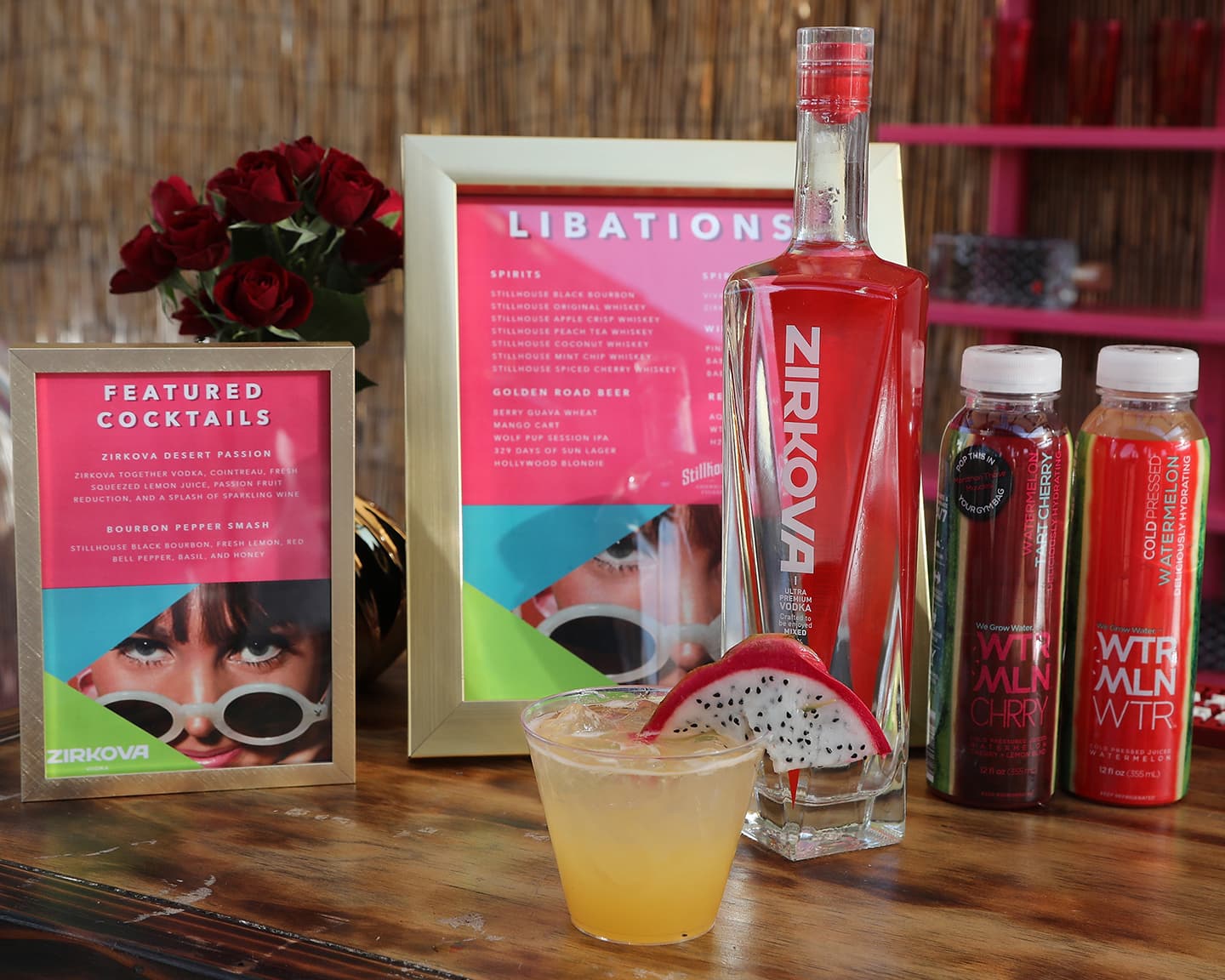 Zirkova Vodka auf Eis… ein Traum an heißen kalifornischen Tagen!