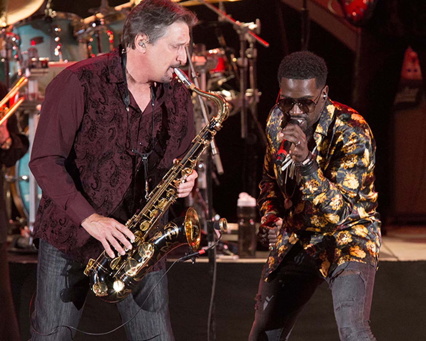 Die weltberühmte Band Tower of Power beim Playboy Jazz Festival 2018 in...